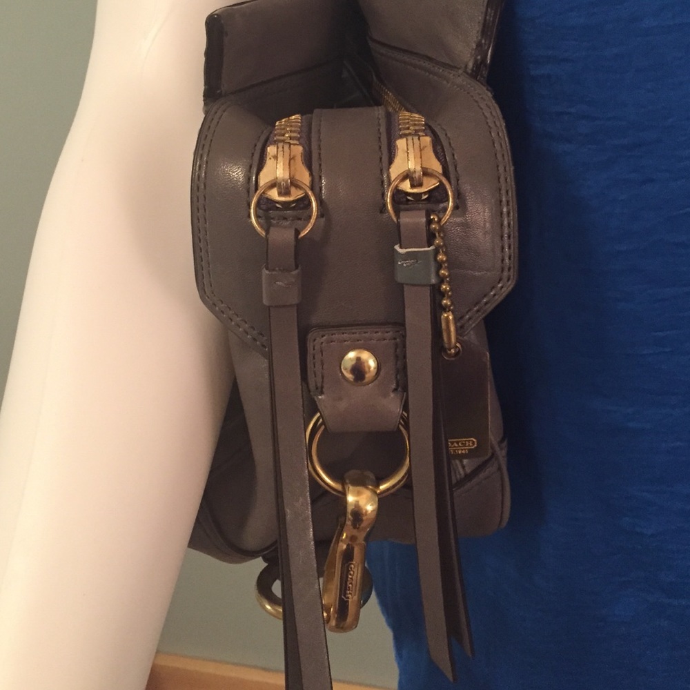 Vintage Leather Coach bag - Picture 2 of 16